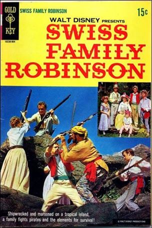 Walt Disney Presents Swiss Family Robinson Cover Image 1