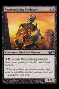 Magic the Gathering: 2012 Core Set (Base Set) card 104 Reassembling Skeleton