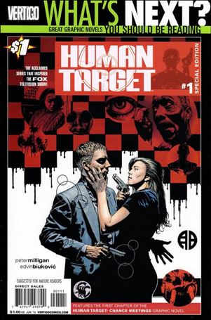 Human Target (1999) issue 1-B What's Next? Edition