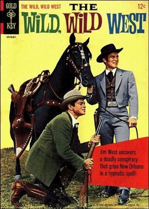 Wild, Wild West issue 2-B Robert Conrad Photo Back Cover