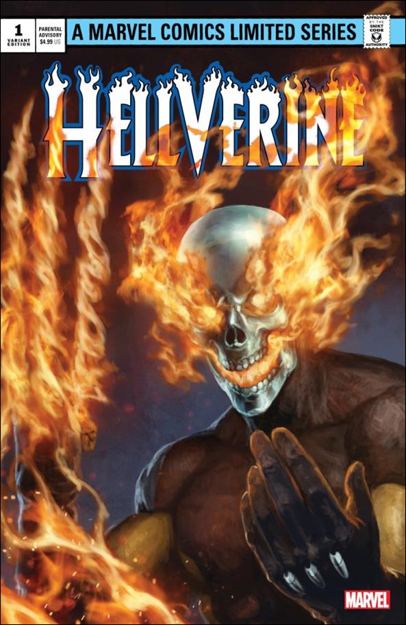 Hellverine issue 1-J Skan Srisuwan Retailer Excl. Shared Cover 1/800