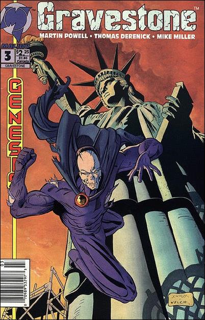 Gravestone issue 3-C Newsstand Edition