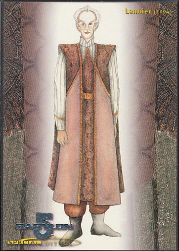 Babylon 5 Special Edition (Costumes Subset) card C7 Lennier (1994)