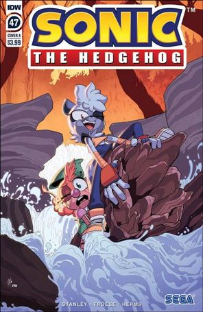 Sonic the Hedgehog (2018) issue 47 Adam Bryce Thomas Cover