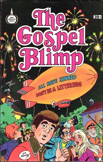 Gospel Blimp issue 1 Blimp with scripture and a twist