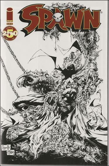 Spawn issue 250-H Greg Capullo 1:25 Sketch Cover