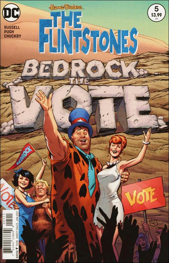 Flintstones (2016)  issue 5 Lee Weeks Cover