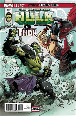 Incredible Hulk (1968) issue 712 Greg Land Cover