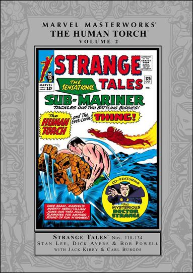 Marvel Masterworks: The Human Torch issue 2 Silver Dust Jacket