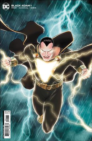 Black Adam issue 1-D Mikel Janin Cardstock Cover