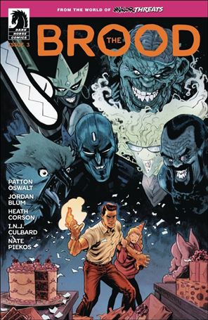 From the World of Minor Threats: The Brood issue 3-C Scott Hepburn Foil Cover