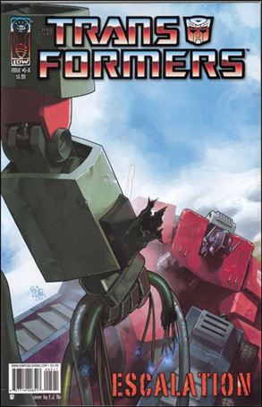 Transformers: Escalation issue 5 E.J. Su Standard Cover