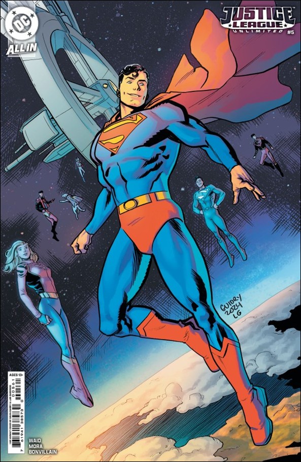 Justice League Unlimited (2025) issue 5-G Gavin Guidry 1:50 Cardstock Cover
