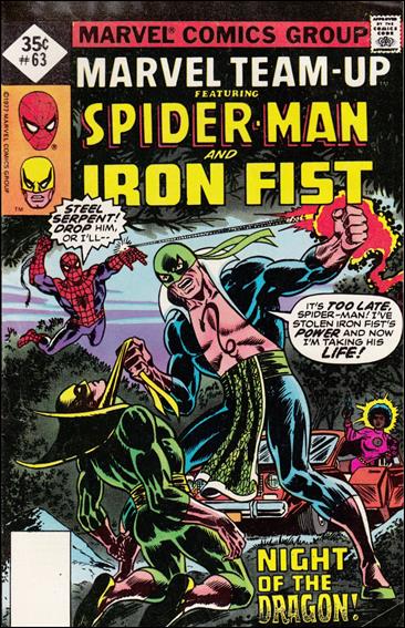 Marvel Team-Up (1972) issue 63-C Whitman Cover