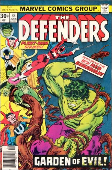 Defenders (1972) issue 36-B 30 Cent Price Cover