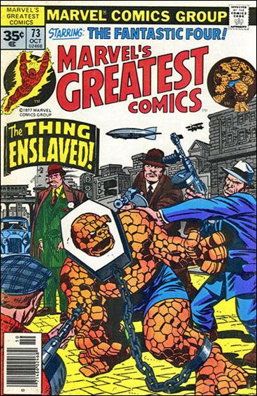 Marvel's Greatest Comics issue 73-B 35 Cent Price Cover