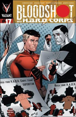 Bloodshot and H.A.R.D.Corps issue 17-B Emanuela Lupacchino 1:20 Cover