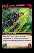 World of Warcraft: March of the Legion (Base Set) card 180 Cholda Wildbloom