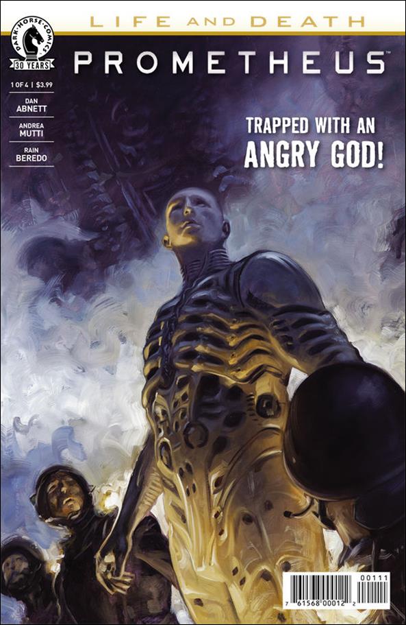 Prometheus: Life and Death issue 1 David Palumbo Cover