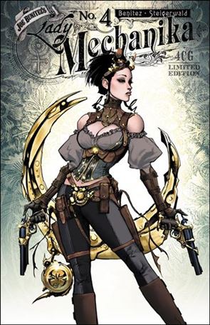 Lady Mechanika issue 4-G Joe Benitez Four Color Grails Cover