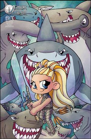 Michael Turner's Fathom: Kiani (2015) issue 1-C Agnes Garbowska 1:10 Cover