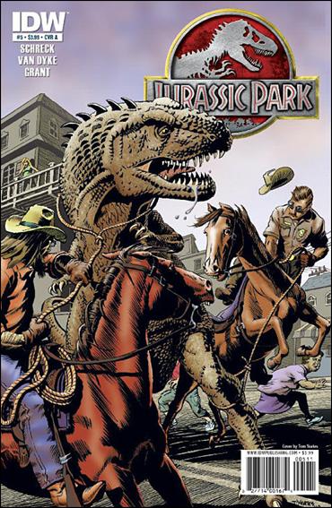 Jurassic Park (2010) issue 5 Tom Yeates Cover