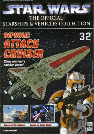 Star Wars: The Official Starships & Vehicles Collection issue 32 Republic Attack Cruiser