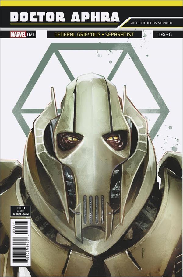 Doctor Aphra issue 21-B Rod Reis Galactic Icon Cover