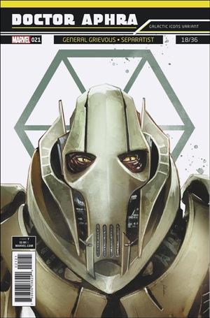Doctor Aphra issue 21-B Rod Reis Galactic Icon Cover