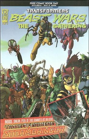 Transformers Beast Wars: The Gathering issue 1-K Free Comic Book Day Edition