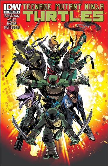 Teenage Mutant Ninja Turtles (2011) issue 19 Ben Bates Cover