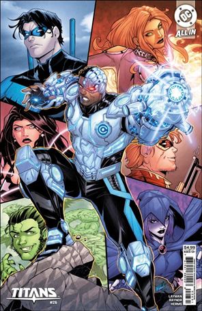 Titans (2023) issue 26-C Travis Mercer Cardstock Cover