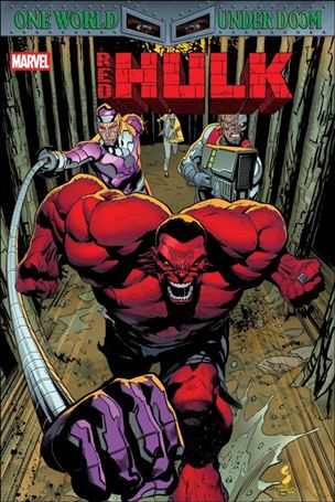 Red Hulk (2025) issue 3 Geoff Shaw Cover