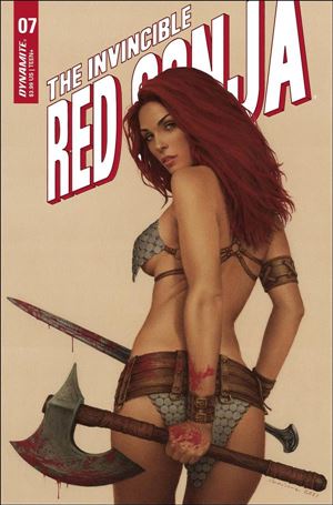 Invincible Red Sonja issue 7-C Celina Cover