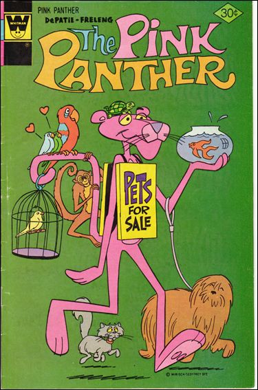 Pink Panther (1971) 43-B by Gold Key