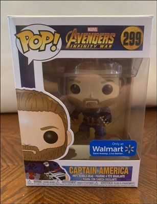 POP! Marvel figure 299 Captain America