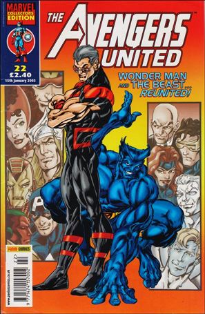 Avengers United (UK) issue 22 Cardstock Cover