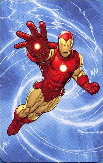 Marvel Universe: Series 1 (Promo) card 021 Classic Iron Man