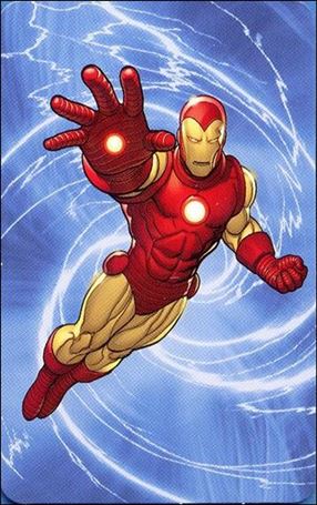 Marvel Universe: Series 1 (Promo) card 021 Classic Iron Man