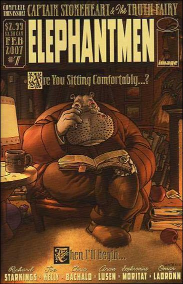 Elephantmen issue 7 Jose Ladronn Cover
