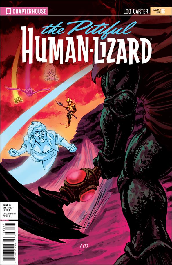 Pitiful Human-Lizard issue 17 Jason Loo Cover