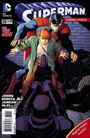 Superman (2011) issue 39-B Polybagged John Romita Jr. Cover Combo Pack