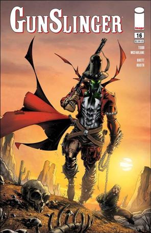 Gunslinger Spawn issue 16-B Kevin Keane Cover
