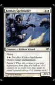 Magic the Gathering: Eventide (Base Set) card 8 Kithkin Spellduster