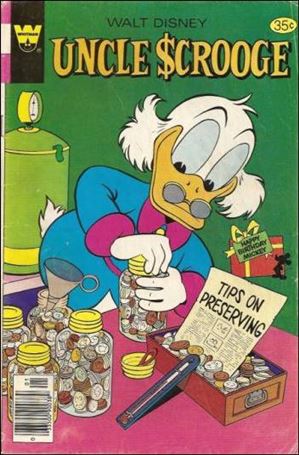 Walt Disney's Uncle Scrooge issue 160-B Whitman Cover