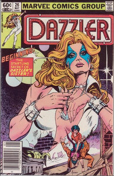 Dazzler (1981) issue 26-B Newsstand Cover