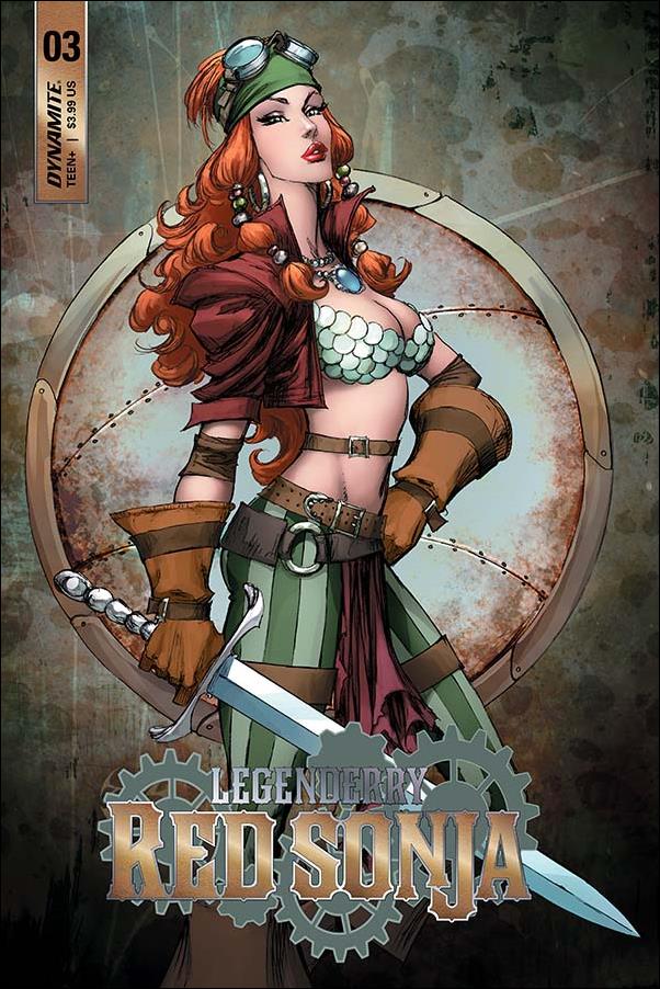 Legenderry Red Sonja (2018) issue 3 Joe Benitez Cover