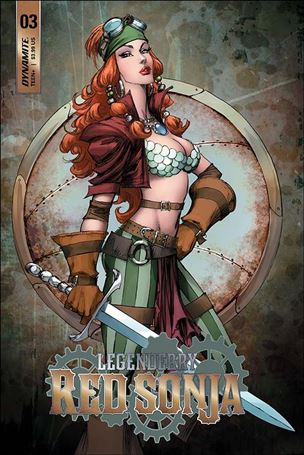 Legenderry Red Sonja (2018) issue 3 Joe Benitez Cover