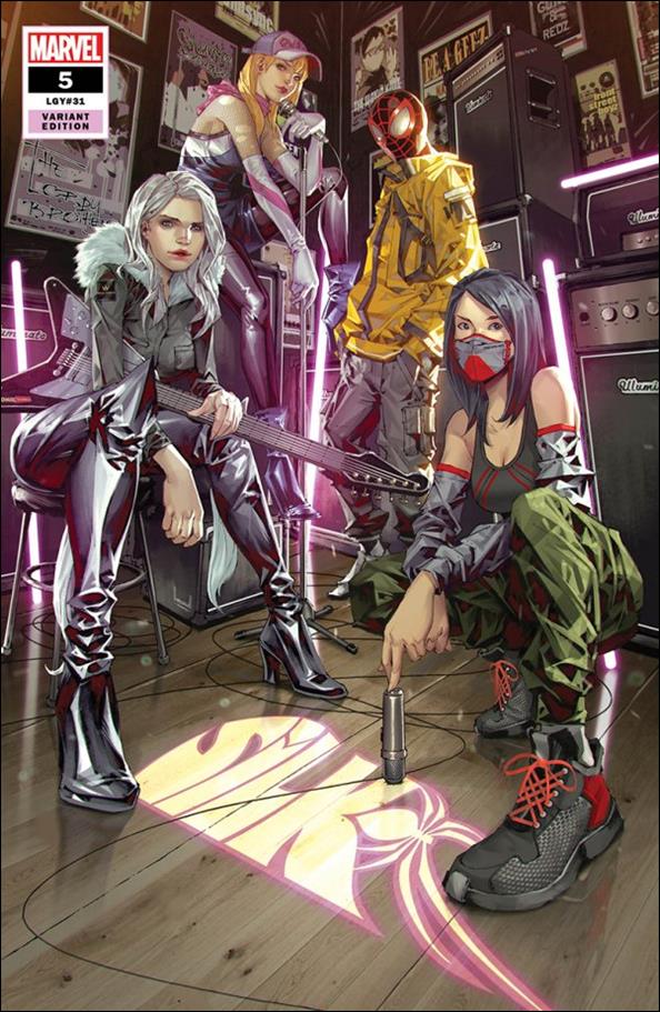 Silk (2021) issue 5-D Kael Ngu Unknown Comics Cover