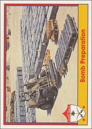 Operation Desert Shield (Base Set) card 32 Bomb Preparation